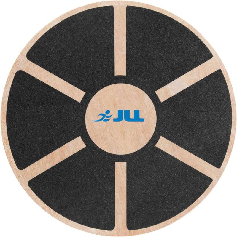 JLL® Wooden Balance Board, ANTI SLIP SURFACE, Exercise Fitness Workout Rehabilitation Training Exercise Wobble Board